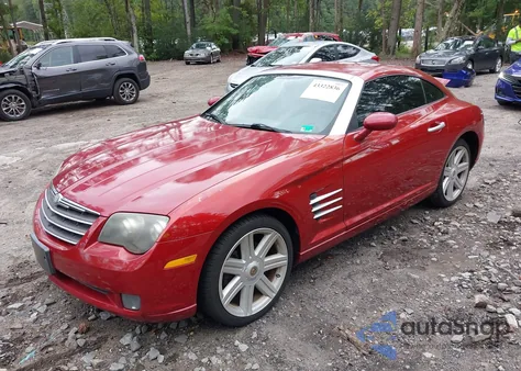 2005 Chrysler Crossfire Limited из США, поврежденный, VIN 1C3AN69LX5X040241